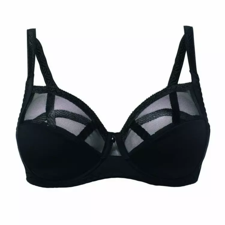 LB47101NOR Podprsenka LOUISA BRACQ SÉRIE FULL CUP BRA NOIR