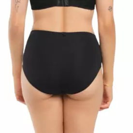 LB48550NOR Kalhotky LOUISA BRACQ PACO FULL BRIEF NOIR