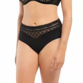 LB48550NOR Kalhotky LOUISA BRACQ PACO FULL BRIEF NOIR