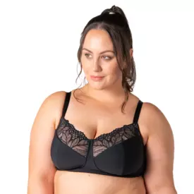 Podprsenka HOTMILK LUXE COMFORT WIREFREE FULL CUP BLACK