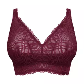 Podprsenka PRIMADONNA SALERNO BRALETTE NON WIRED BRA EVENING RED