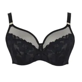 Podprsenka SCULPTRESSE FLORA FULLCUP BRA BLACK